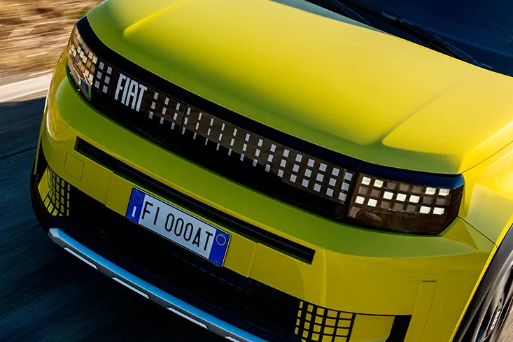 Fiat Grande Panda Detailansicht der Front