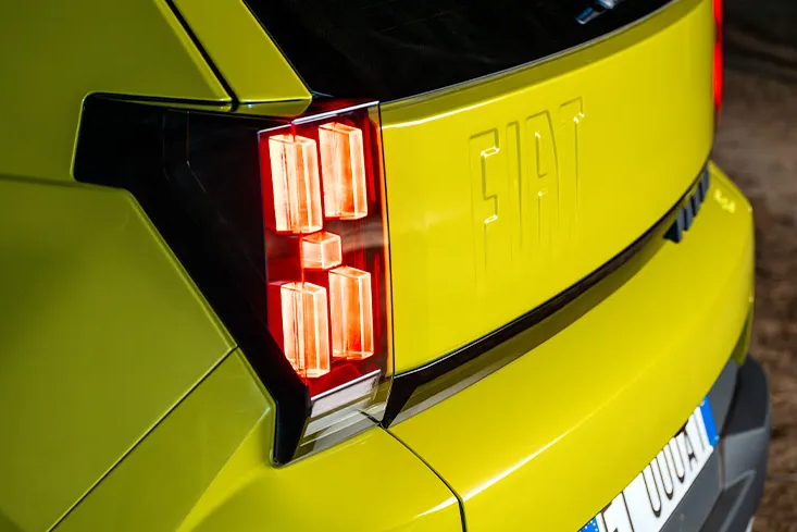 Fiat Grande Panda Detailansicht Rückseite