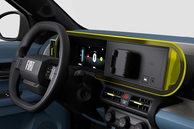 fiat grande panda hybrid innen