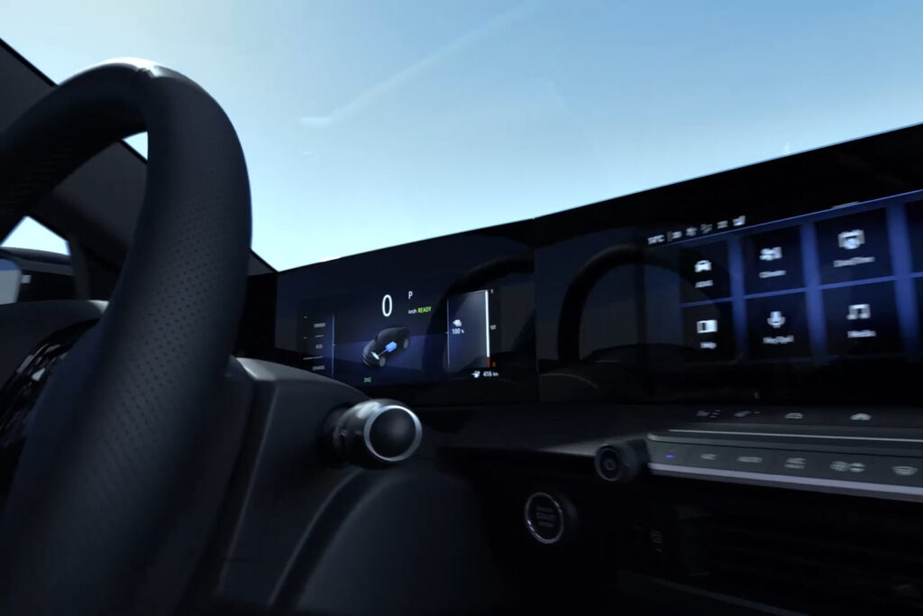 opel astra electric inneraum