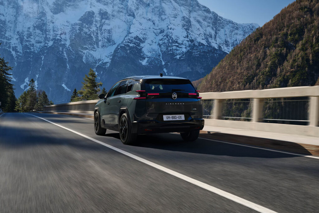 neuer citroen c5 aircross heckansicht