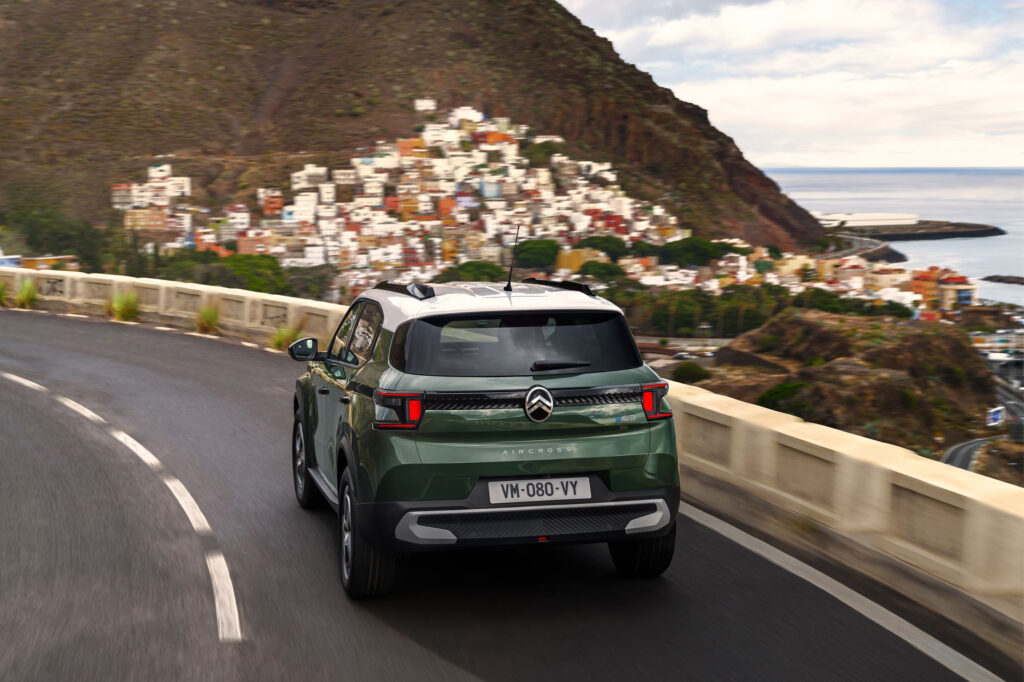 citroen ec3 aircross Heckansicht strasse