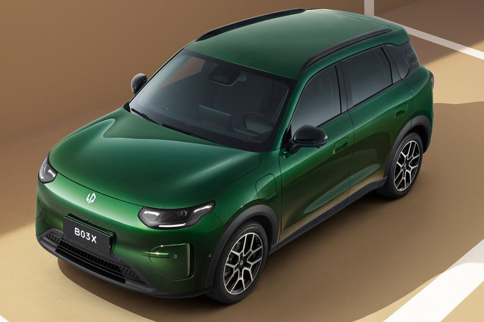 Aufsicht auf den Leapmotor B03X
