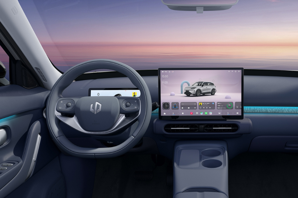 Der geräumige Innenraum des Leapmotor B03X