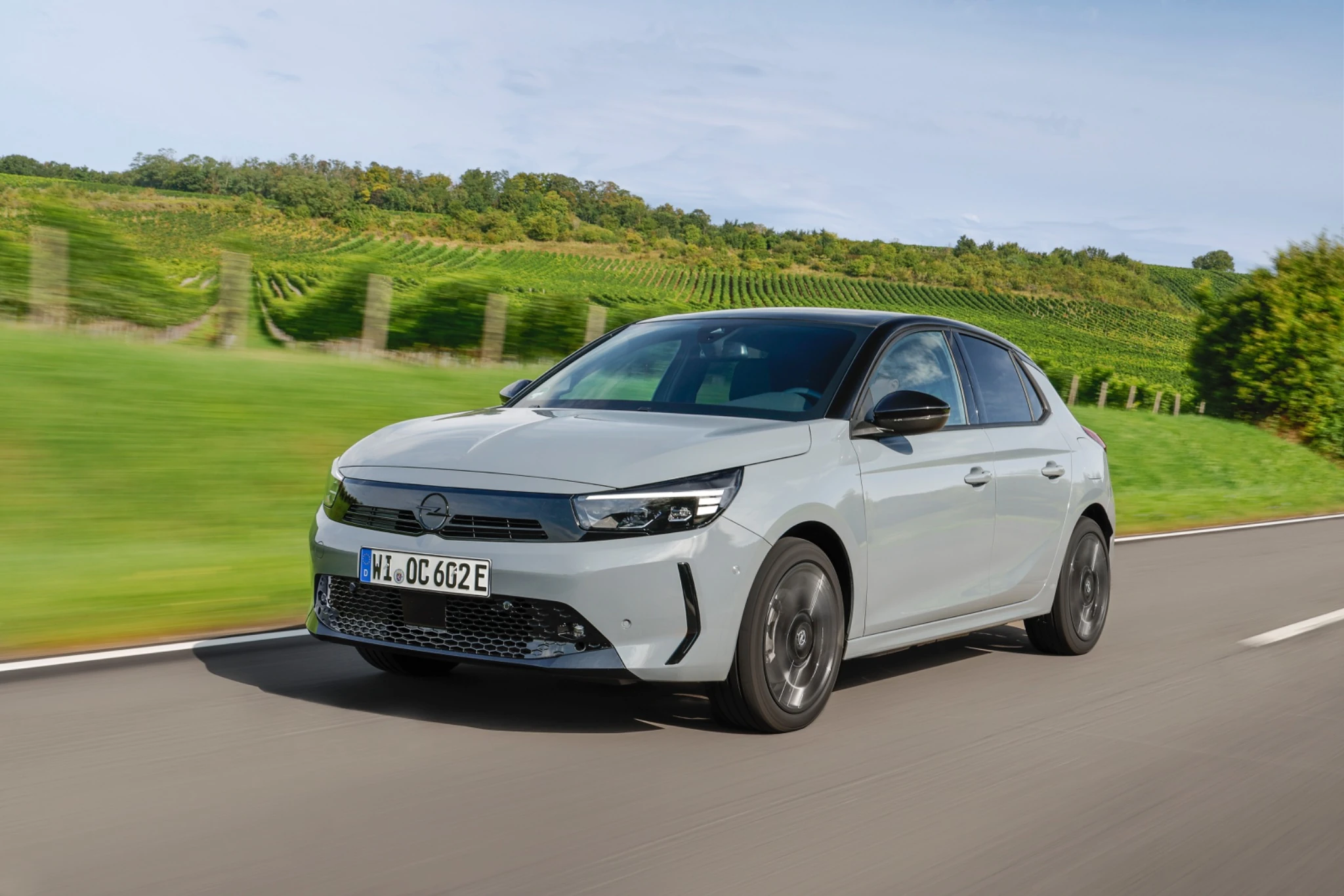 Abbildung Model Opel Corsa Electric Edition - mit KI generiert/bearbeitet