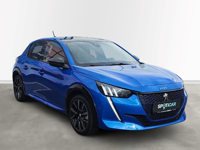 Fahrzeugabbildung Peugeot e-208 GT+ Panorama Navi LED Klimaautom Fahrerprofil DAB Ambientebeleuchtung SHZ Parklenkass.