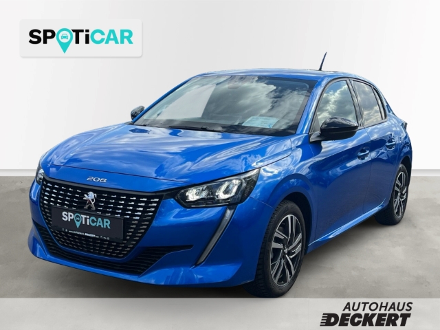 Fahrzeugabbildung Peugeot 208 Allure Pack Navi LED Klimaautom Fahrerprofil DAB SHZ Spurhalteass. Verkehrszeichenerk.