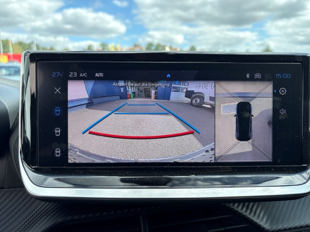 Fahrzeugabbildung Peugeot 208 Allure LED Klimaautom Fahrerprofil DAB SHZ Totwinkelassistent Spurhalteass. Verkehrszeichenerk. - mit KI generiert/bearbeitet