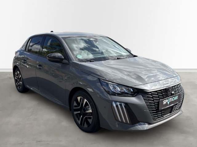 Fahrzeugabbildung Peugeot 208 Allure LED Klimaautom Fahrerprofil DAB SHZ Totwinkelassistent Spurhalteass. Verkehrszeichenerk. - mit KI generiert/bearbeitet
