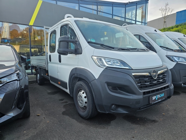 Fahrzeugabbildung Opel Movano Doppelkabine Pritsche Berganfahrass. Klima Freisprech BT Multif.Lenkrad Radio BC ESP ABS