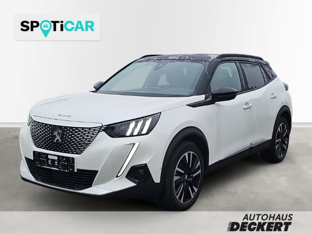 Fahrzeugabbildung Peugeot e-2008 GT Pack Elektro El. Panodach Navi LED ACC Klimaautom Fahrerprofil DAB Ambientebeleuchtung