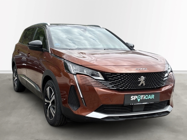 Fahrzeugabbildung Peugeot 5008 GT Navi Digitales Cockpit LED ACC 2-Zonen-Klimaautom Fahrerprofil DAB Ambientebeleuchtung - mit KI generiert/bearbeitet