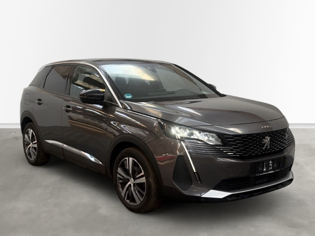 Fahrzeugabbildung Peugeot 3008 Allure Pack Navi Digitales Cockpit LED ACC El. Heckklappe 2-Zonen-Klimaautom - mit KI generiert/bearbeitet