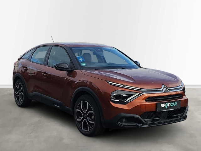 Fahrzeugabbildung Citroen e-C4 Feel Pack Elektromotor HUD Navi LED Apple CarPlay Android Auto Mehrzonenklima