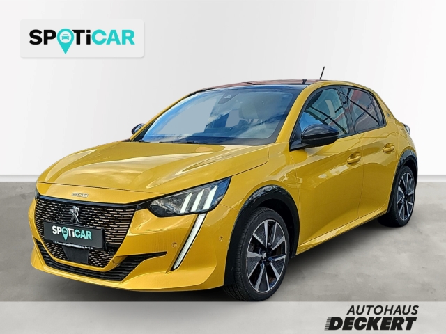Peugeot e-208 GT Elektro Panorama Navi LED ACC Apple CarPlay Android Auto Klimaautom Fahrerprofil