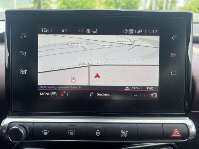 Fahrzeugabbildung Citroen C4 Cactus Shine Navi Klimaautom SHZ Keyless Spurhalteass. Verkehrszeichenerk. Rückfahrkam. - mit KI generiert/bearbeitet