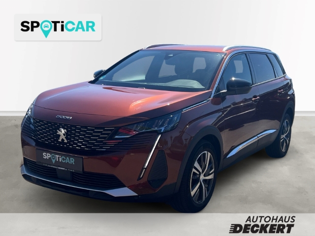 Fahrzeugabbildung Peugeot 5008 Allure Pack 7-Sitzer Navi Digitales Cockpit LED 2-Zonen-Klimaautom DAB Ambientebeleuchtung