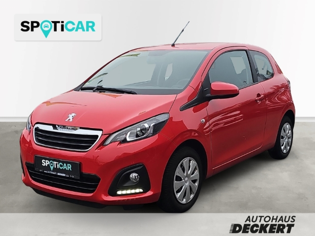 Peugeot 108 Active DAB SHZ Notbremsass. Tel.-Vorb. Berganfahrass. Kollisionswarner GA Klima