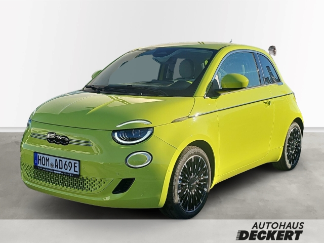 Fahrzeugabbildung Fiat 500 e La Prima, 23,8 KwH, Leder, SHZ, Navi, RFK