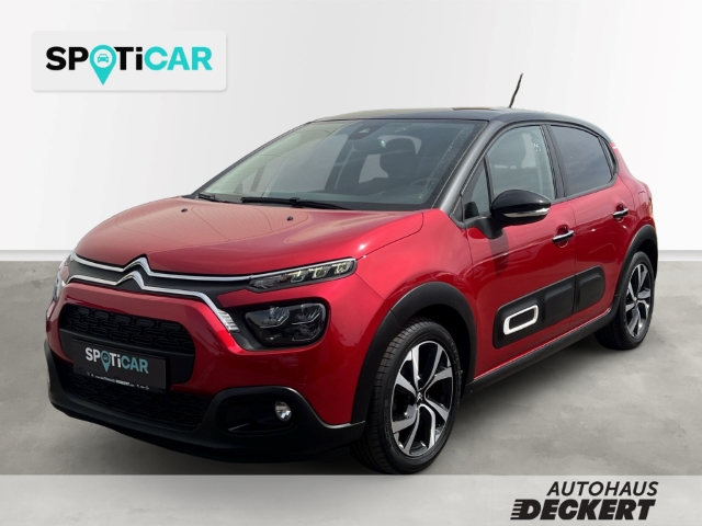 Citroen C3 Shine Navi LED Klimaautom DAB SHZ Keyless Spurhalteass. Verkehrszeichenerk. Rückfahrkam.