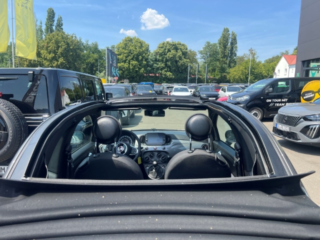 Fahrzeugabbildung Fiat 500 Basis ACC Apple CarPlay Android Auto DAB Temp PDC Berganfahrass. Regensensor Speedlimiter