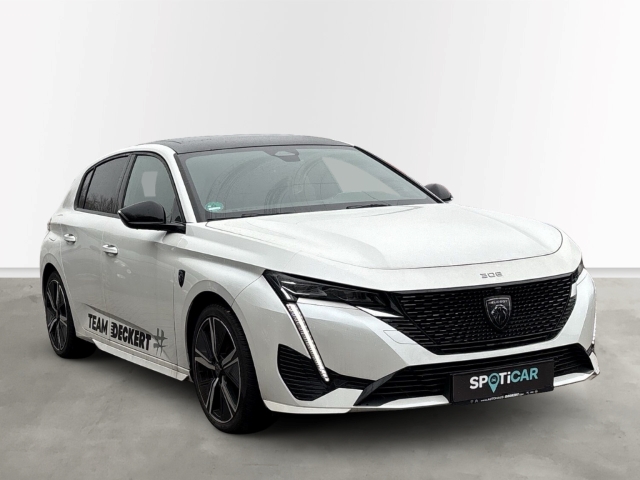 Fahrzeugabbildung Peugeot 308 Hybrid 225 GT Pack El. Panodach Navi Memory Sitze Soundsystem 360 Kamera Massagesitze