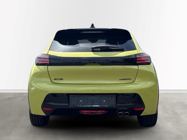 Fahrzeugabbildung Peugeot 208 Hybrid 136 GT Panorama LED Apple CarPlay Android Auto Fahrerprofil DAB Ambientebeleuchtung