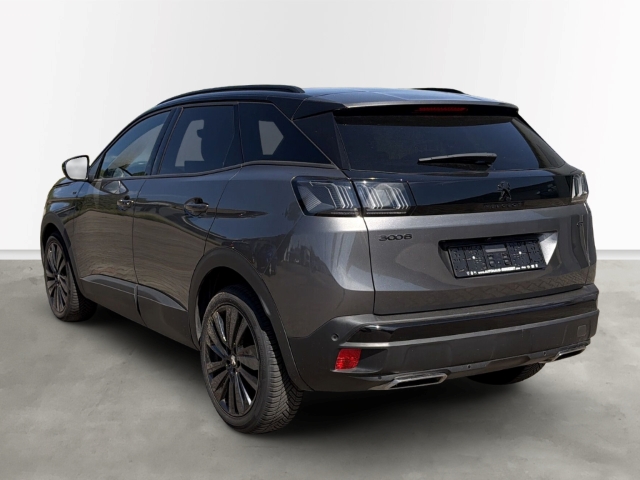 Fahrzeugabbildung Peugeot 3008 GT Panodach Navi Digitales Cockpit 360 Kamera LED ACC El. Heckklappe Apple CarPlay - mit KI generiert/bearbeitet