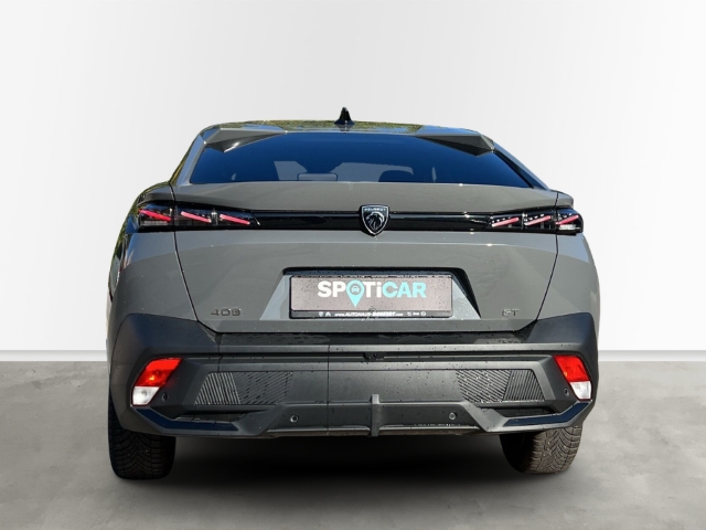 Fahrzeugabbildung Peugeot 408 GT El. Panodach Navi Digitales Cockpit LED Blendfreies Fernl. Kurvenlicht ACC - mit KI generiert/bearbeitet